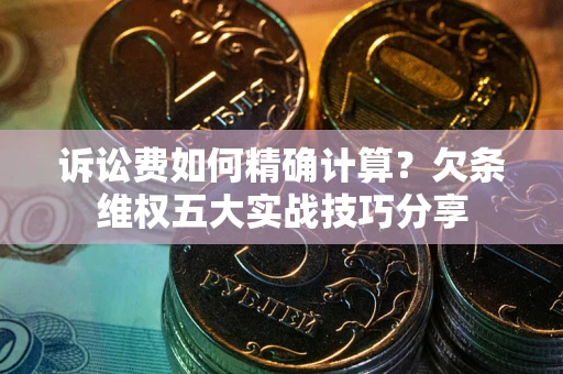 济南诉讼费如何精确计算？欠条维权五大实战技巧分享