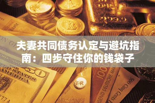 济南夫妻共同债务认定与避坑指南：四步守住你的钱袋子