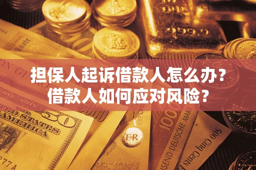 济南担保人起诉借款人怎么办？借款人如何应对风险？
