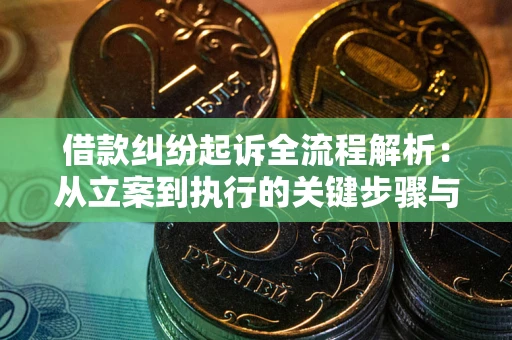 济南借款纠纷起诉全流程解析：从立案到执行的关键步骤与防败诉指南