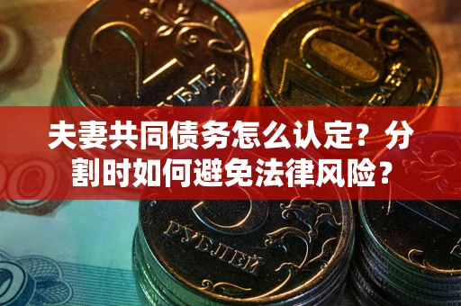 济南夫妻共同债务怎么认定？分割时如何避免法律风险？